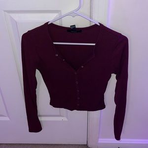 cropped longsleeve from forever 21!